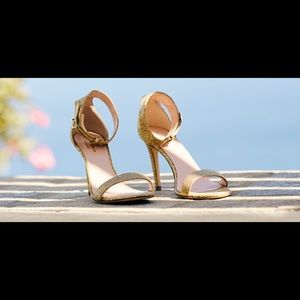 Kate Spade Gold Isa Pump Heels Size 8.5